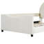 Upholstered Daybed With Rabbit Ear Shaped Headboard-587648288