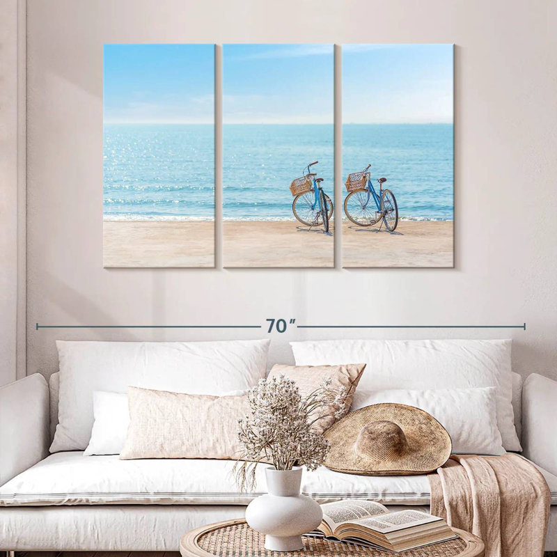 Mehar Beachside Bicycles, 32" H x 50" W