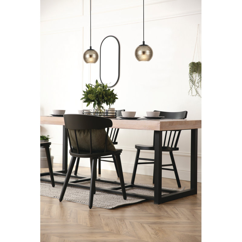 Luminaire suspendu sphérique 1 lumière Calsbeck