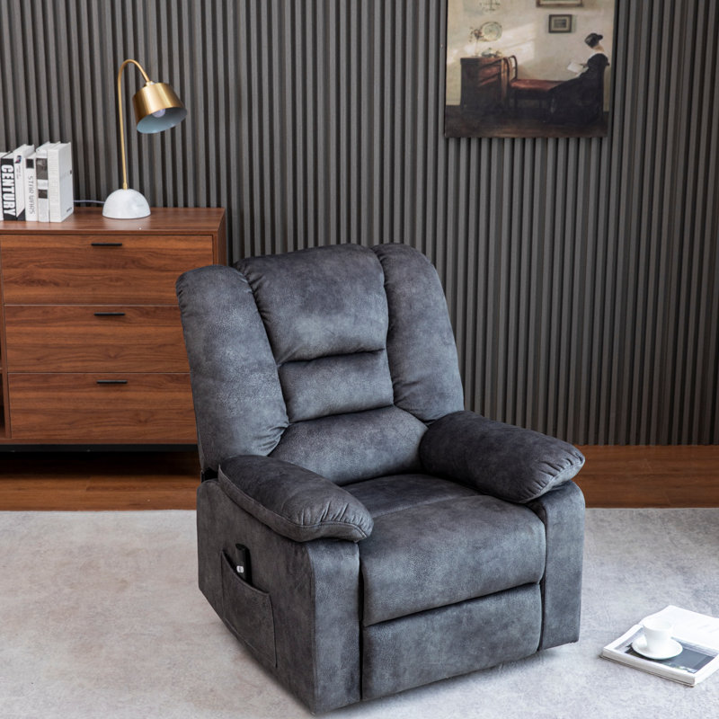 Fauteuil inclinable électrique Power avec massage, chauffage et port USB pour le confort et le soutien des personnes âgées