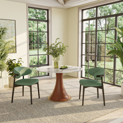 Dining Table Set With 2/4/6/8  Upholstered Chairs