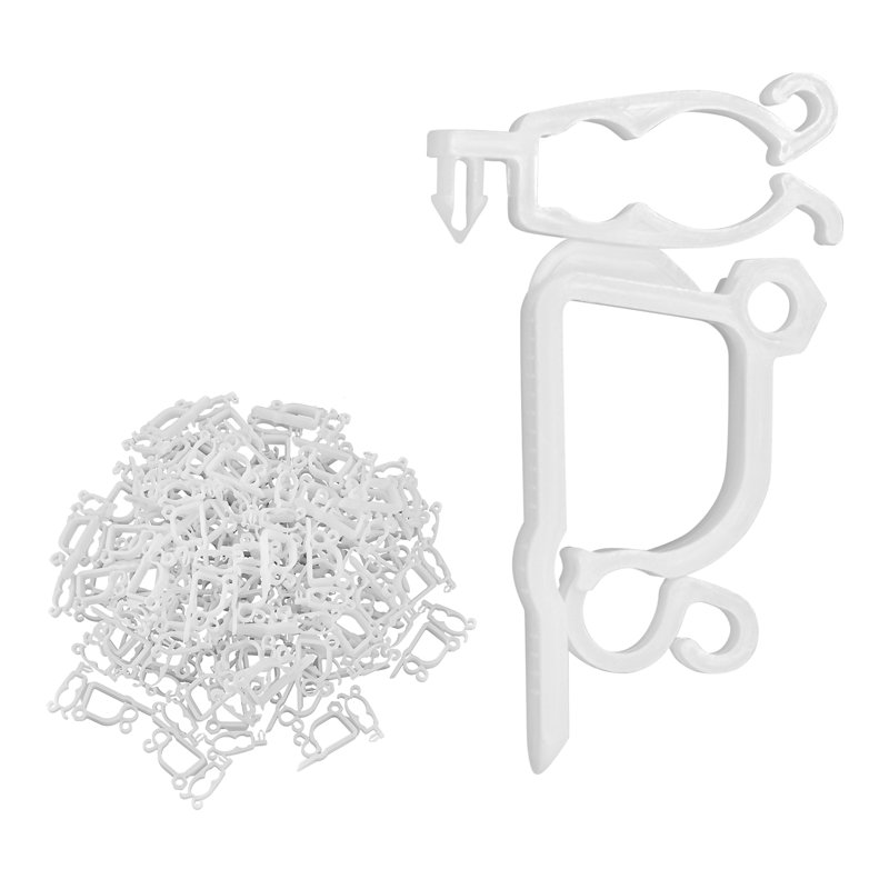 Christmas Light Clips Outdoor Hangers Hooks for Outside String Lights