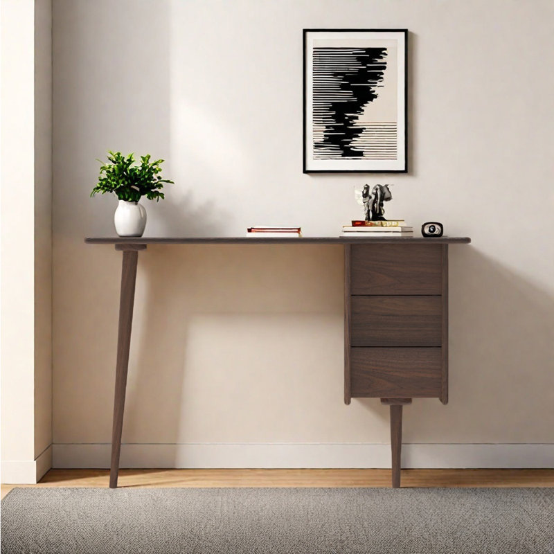 Bureau de luxe américain, Noyer, H 30,71 po x l 55,12 po x P 23,62 po