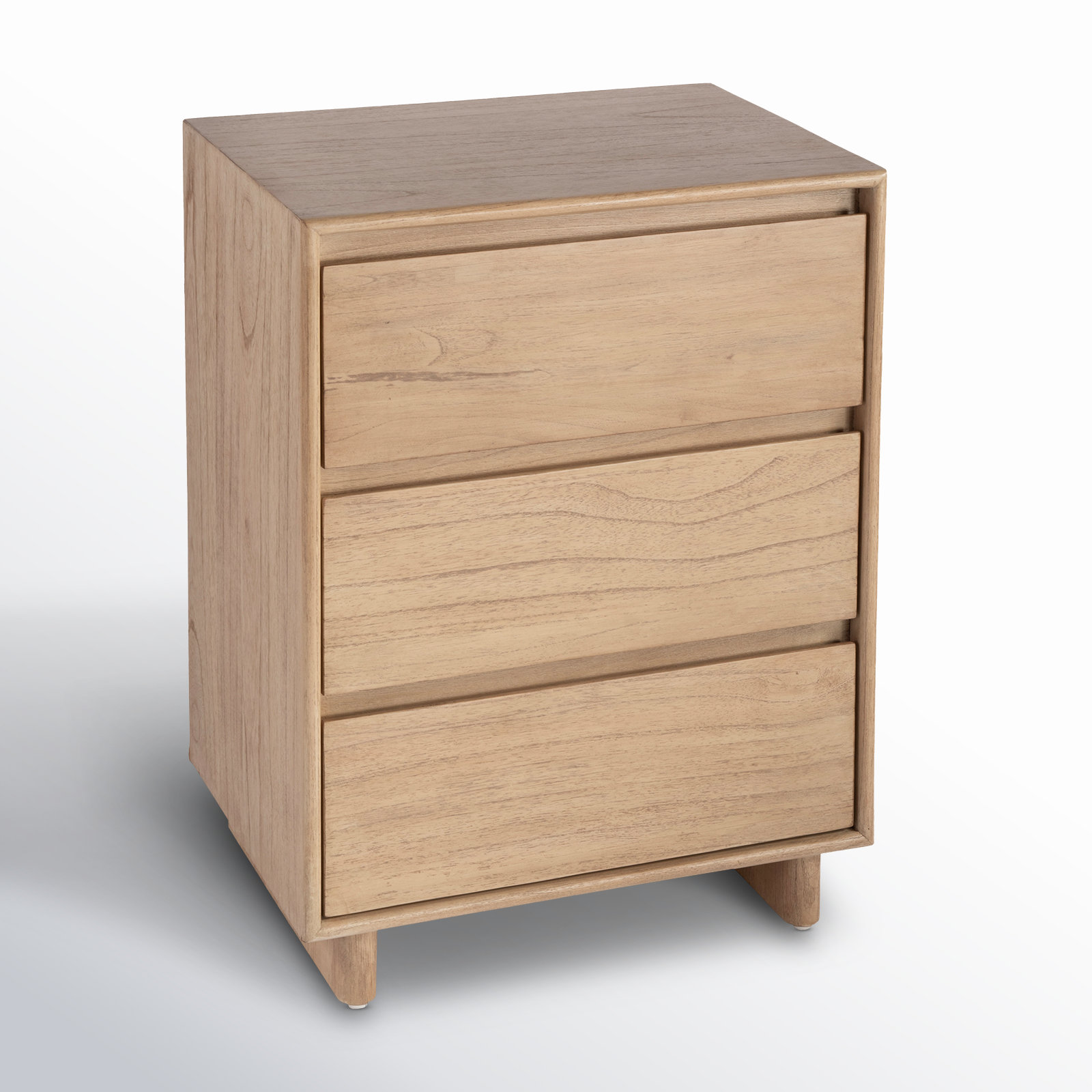 Soleil Nightstand, Blonde Oak
