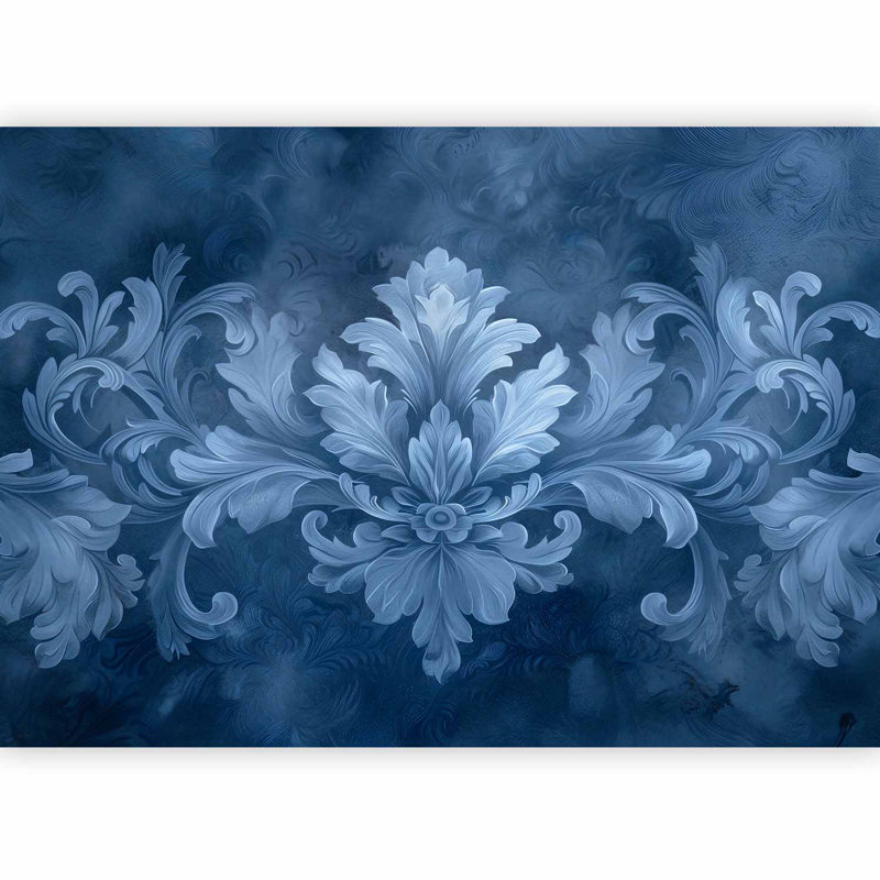 Surface Background Wallpaper Wall Mural - Dark Blue Decoration, 118" W x 82" L