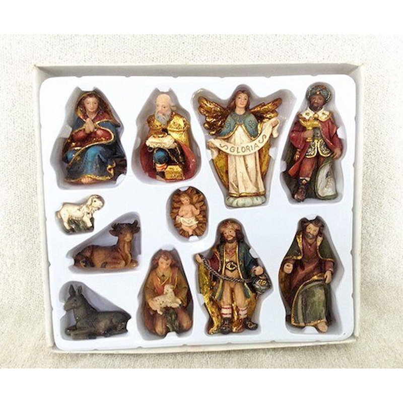 Ensemble de 11 figurines de crèche Eyla