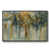 Black Closed Corner Framed Canvas