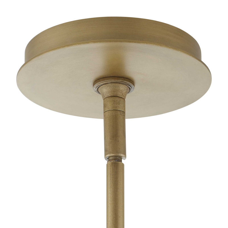 Uttermost Valencia 6 Light Glass Panel Pendant