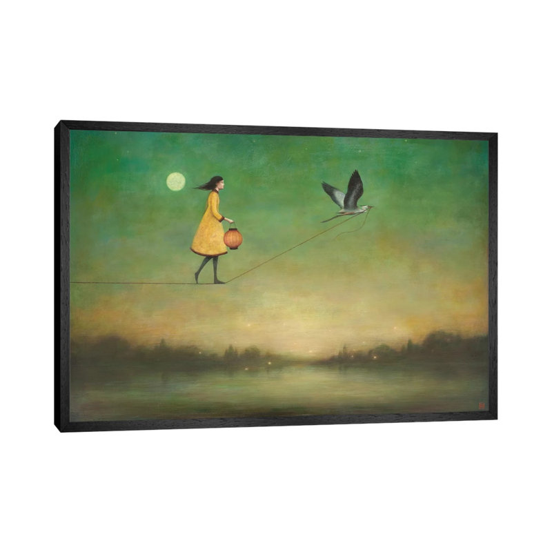 Blue Moon Expedition by Duy Huynh - Print on Canvas, Black Framed, 66.04 cm H x 45.72 cm W
