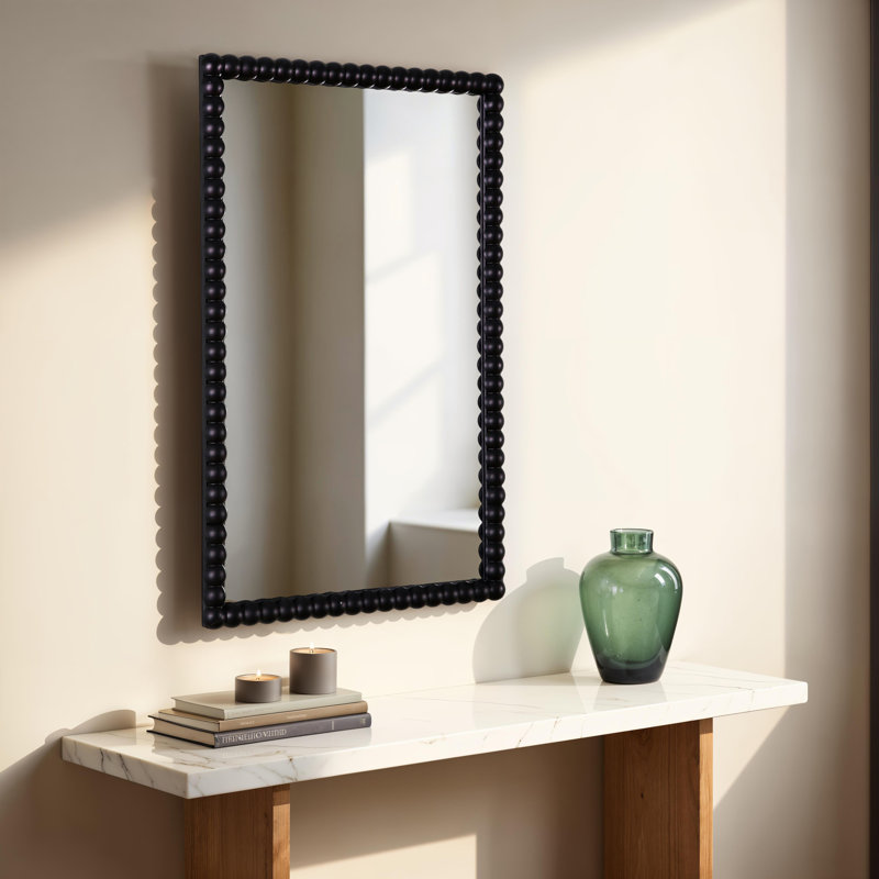 Rectangle Mirror, Black