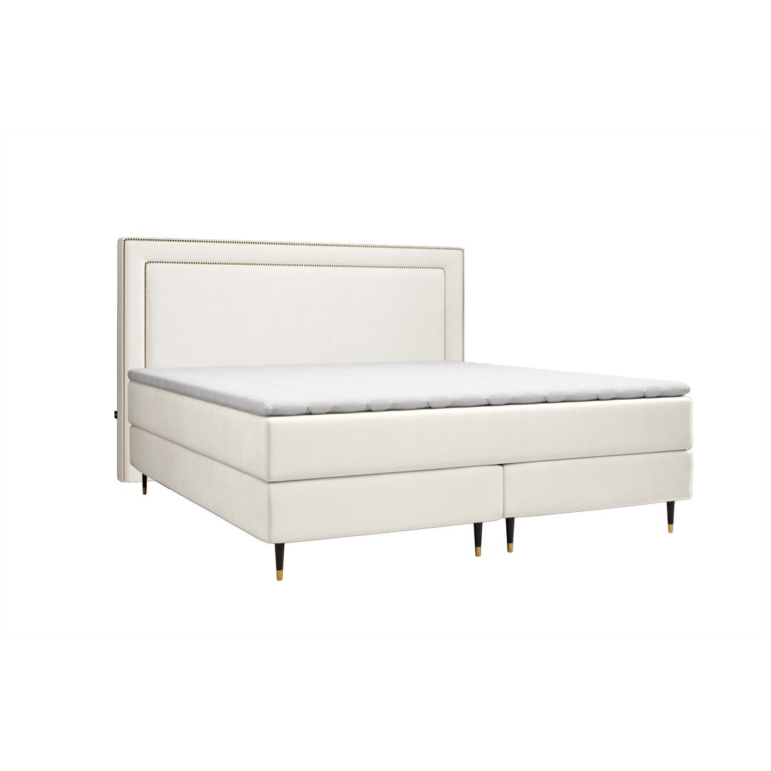 Boxspringbett Hollandsworth mit Topper