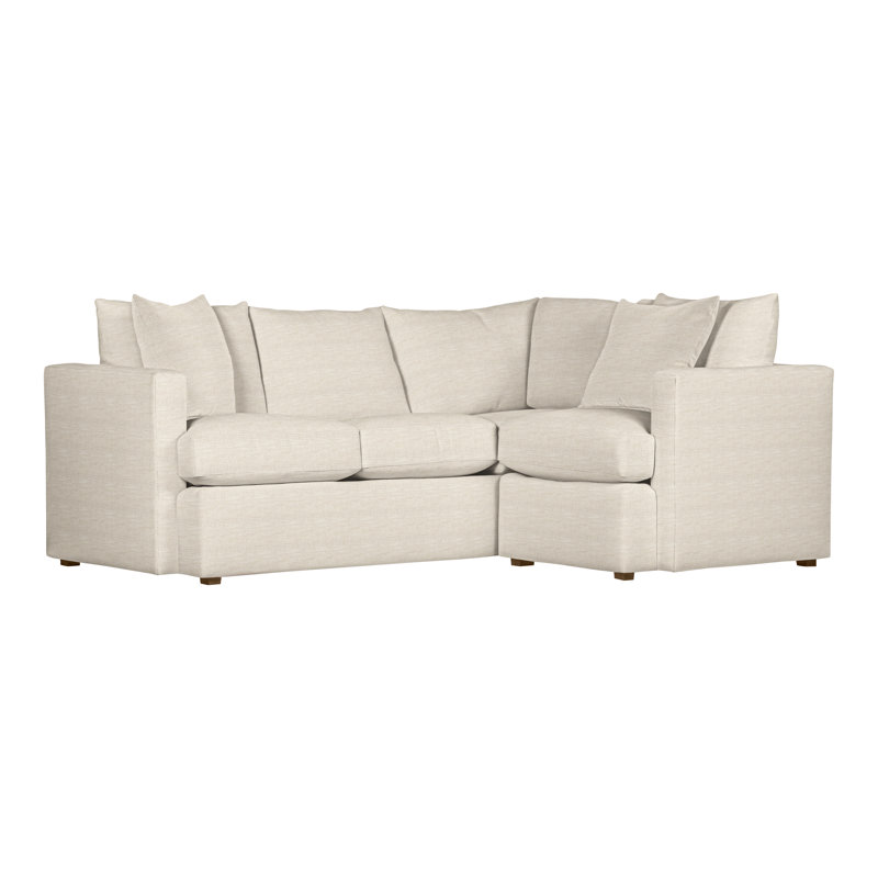 American Bungalow 2-Piece Sectional, Tommy Flax, Havana