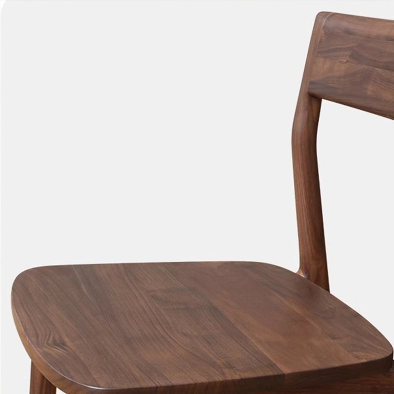 Modern simple solid wood table set, 29.52"H x 62.99"L x 33.46"W