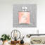 «Paris Glitter Spring, Paris Glitter Perfume», impression sur toile gris moderne pour le bain-71090728-71090729