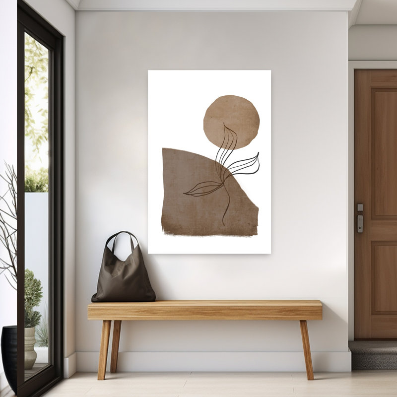 Simplicité 2, art abstrait contemporain, H 60 po x l 40 po