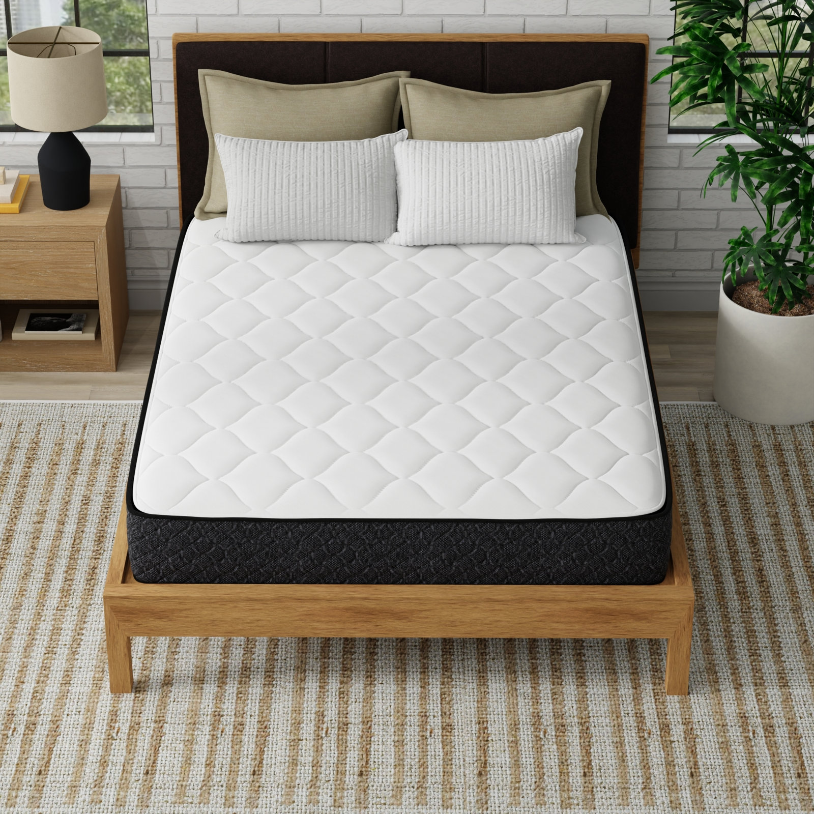 12" Medium Pillow Top Hybrid Mattress, 10'', King
