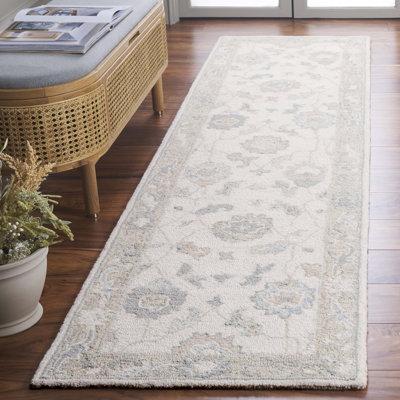 Ebony Hand Tufted Wool Pile Oriental Rug