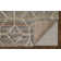 Tapis bohémien et éclectique en polyester Caide