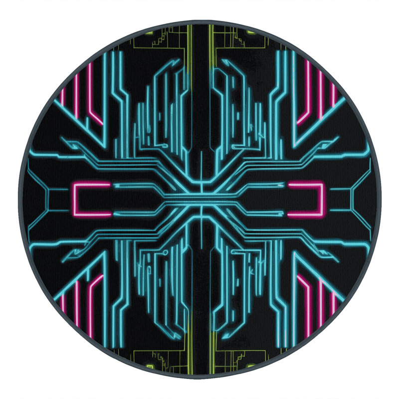 Spectrum Flight Rug, Round 7'