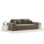 Three-seater square arm sofa-1512409322