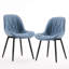Chaise d'appoint rembourrée en similicuir Chardee-1647928895