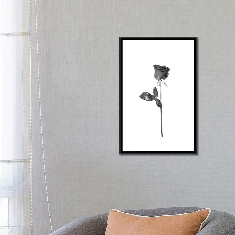 « simplicité », impression sur toile, H 12 po x l 8 po x P 0,75 po, Toile tendue, Pas de tapis