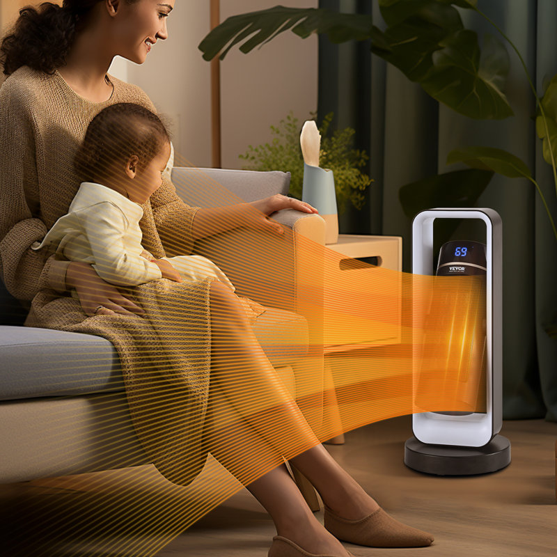 Chaufferette électrique avec télécommande pour thermostat
