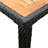 5 Piece Outdoor Patio Wicker Dining Set Patio Wicker Furniture Dining Set W/Acacia Wood Top