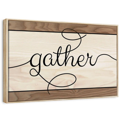 Gather Typography III
