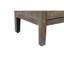 Console 60 pouces avec 4 portes - Buffet brun antique pour salon d'entrée et tablette réglable