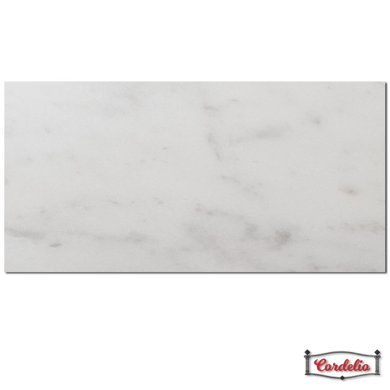 6x12 MILAS WHITE HONED & EASED