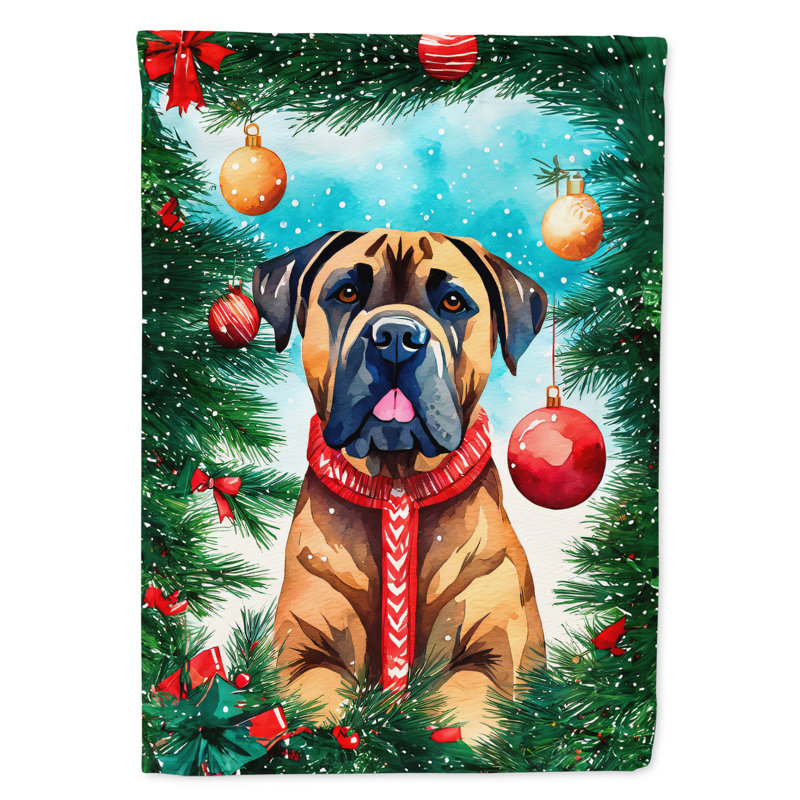 Double Sided Polyester Christmas, 40'' H x 28'' W