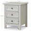 Jarin 48cm W Manufactured Wood Bedside Table-49292622