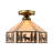Attamore Glass Flush Mount
