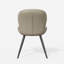 Chaise rembourrée avec pieds en métal-1742434445