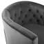 Fauteuil pivotant en velours Performance Prospect-1574749166