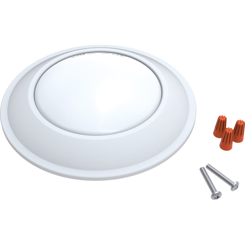 4'' Matte White Aluminum LED Recessed Lighting Kit