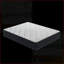 Matelas | Double matelas hybride en gel rafraîchissant de 10 po, soulagement de la pression, isolement de mouvement, CertiPUR-US / Oeko-TEX, assemblé aux États-Unis | Gris clair | Tissu