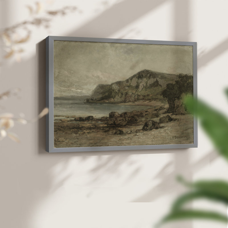 Paysages rétro-DCCV-reproduction encadrée, H 8 po x l 10 po, Gris
