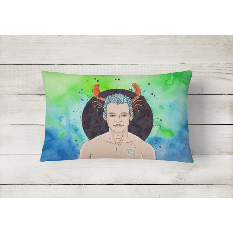 Coussin lombaire à signe cancer zodiac