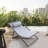 Barbarella Powder Coated Aluminum Outdoor Lounge Chair-10523197