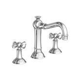 Jacobean Widespread Bathroom Faucet with Drain Assembly