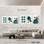 Taches bleu sarcelle Avery-106307959