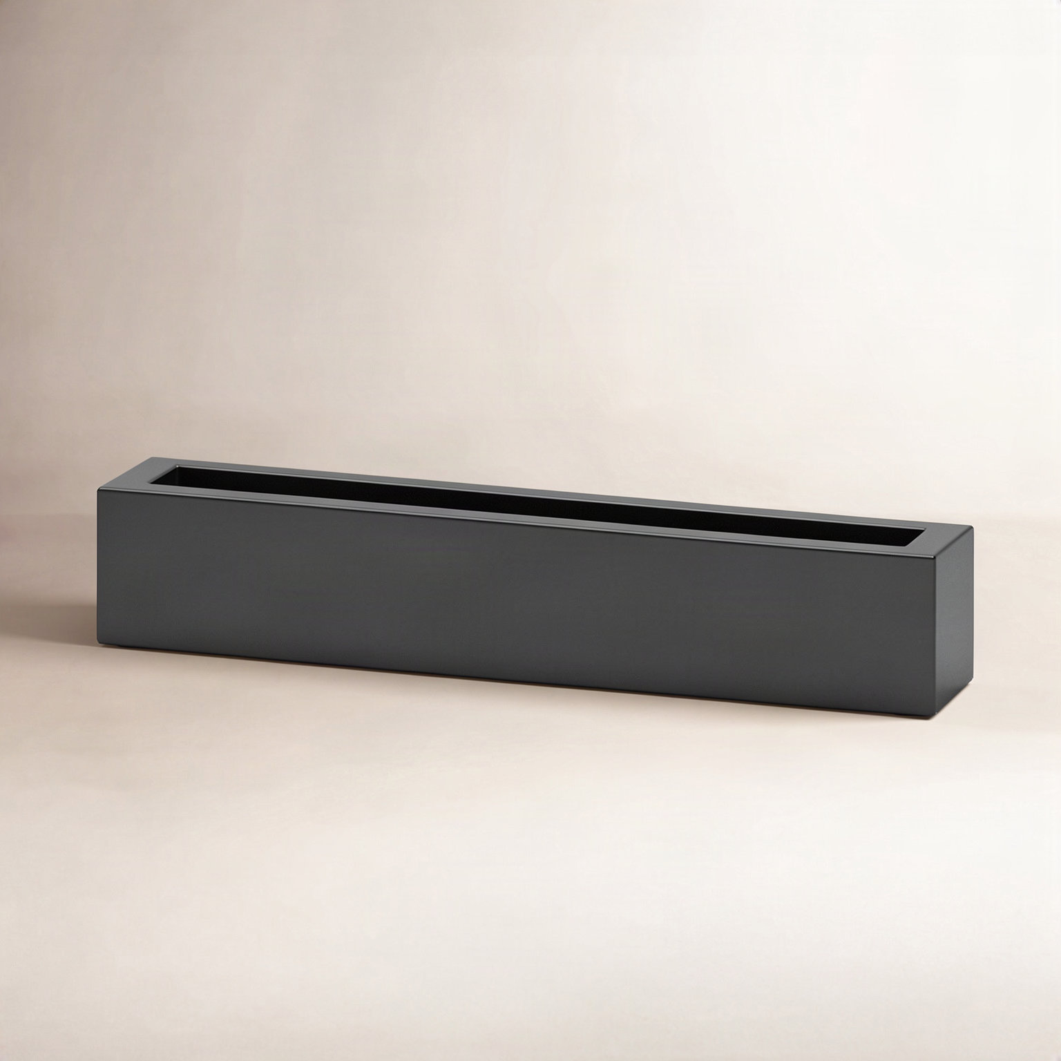 Roselee 42" Planter Box, Black