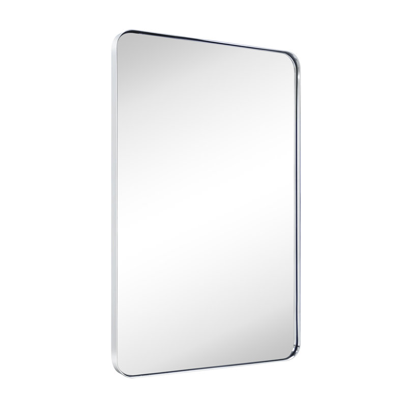Miroir de salle de bain Kengston, 48 po x 30 po, Nickel poli