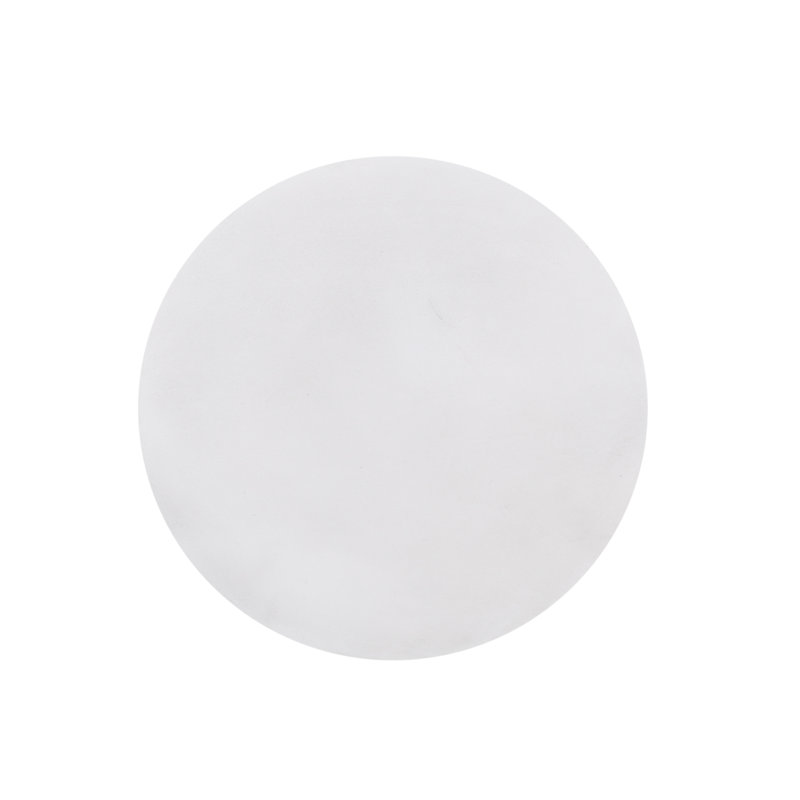 Round Concrete Outdoor Side Table , 15.25'' in. W 15.25'' in. D