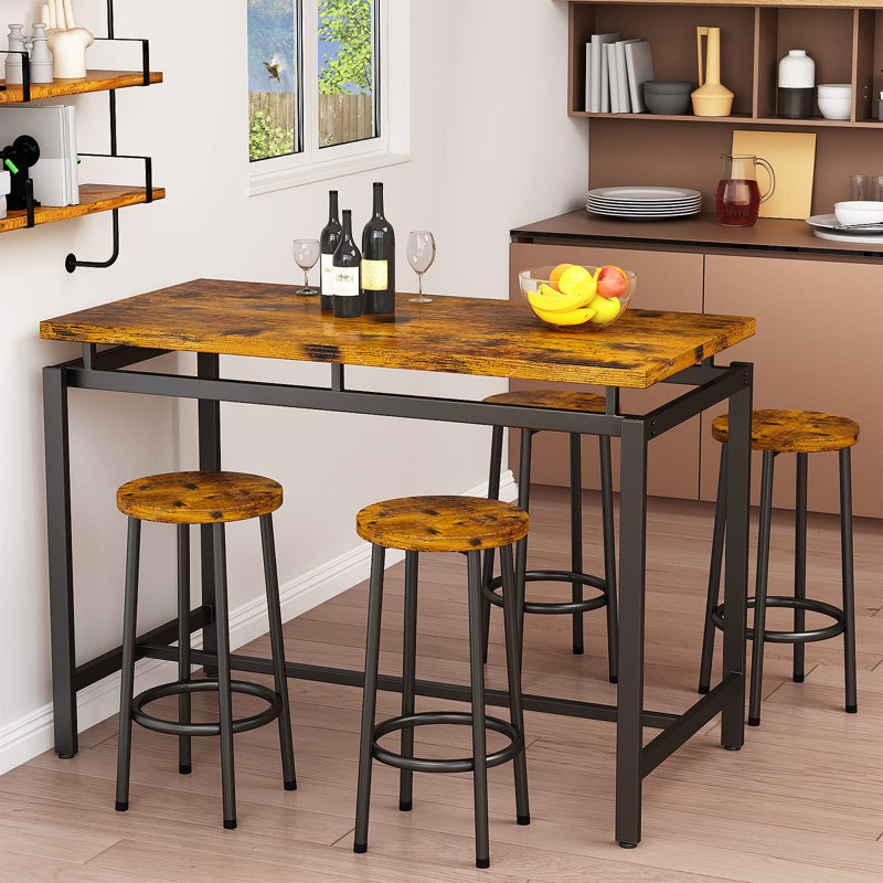 Ensemble de table de bar 5 pièces