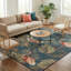 Tapis intérieur / extérieur bleu marine Rolla-668143861