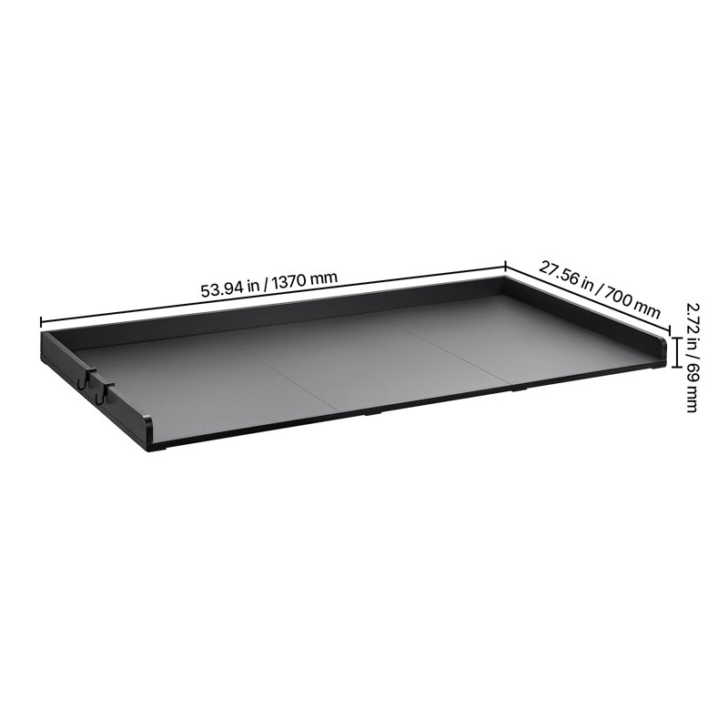 Laundry Room Organizer, Matte Black