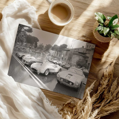 Vintage Ferrari Legends Print on Archival Matte Paper